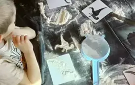Dino.. dino.. dinozaury - tydzień z dinozaurami oddział III Motyle 26