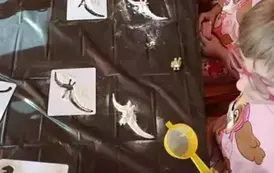 Dino.. dino.. dinozaury - tydzień z dinozaurami oddział III Motyle 46