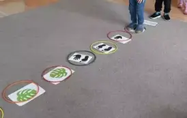 Dino.. dino.. dinozaury - tydzień z dinozaurami oddział III Motyle 98