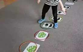 Dino.. dino.. dinozaury - tydzień z dinozaurami oddział III Motyle 108
