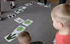 Dino.. dino.. dinozaury - tydzień z dinozaurami oddział III Motyle 115