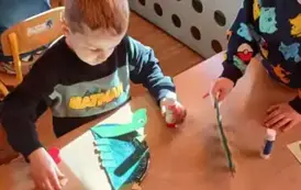 Dino.. dino.. dinozaury - tydzień z dinozaurami oddział III Motyle 184
