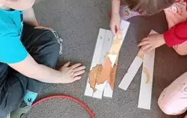 Dino.. dino.. dinozaury - tydzień z dinozaurami oddział III Motyle 204