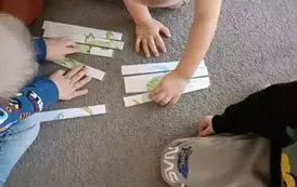 Dino.. dino.. dinozaury - tydzień z dinozaurami oddział III Motyle 210
