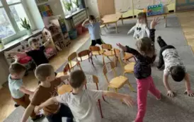 Aktywności ruchowe w Oddziale II Biedronki  10