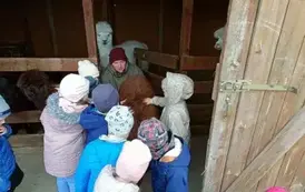 Wycieczka do zagrody w Zakrzewie - oddział III Motyle  72