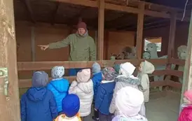 Wycieczka do zagrody w Zakrzewie - oddział III Motyle  78