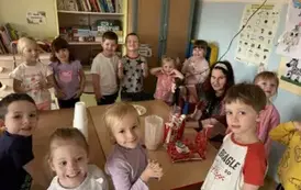 Oddział II Biedronki- wykonanie pierwszego zadania z projektu Edukacyjnego 20 krok&oacute;w do lata 8
