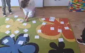 Realizacja projektu &bdquo; Literki w akcji&rdquo; w oddziale VII Zuchy  1