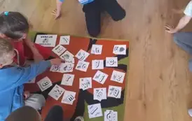 Realizacja projektu &bdquo; Literki w akcji&rdquo; w oddziale VII Zuchy  18