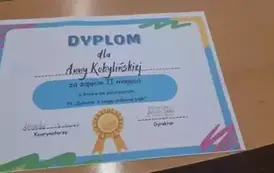 Sukcesy Naszych Przedszkolak&oacute;w w konkursie 4