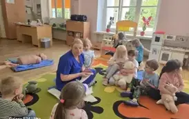  Spotkanie z panią pielęgniarką  1