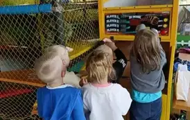 Wycieczka do Nieborowa oddział Motyle i Nutki 55