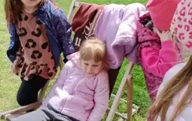Wycieczka do Nieborowa oddział Motyle i Nutki 75