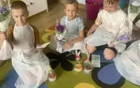 Kolorowe warsztaty mydlarskie w grupie "Zuchy" 12