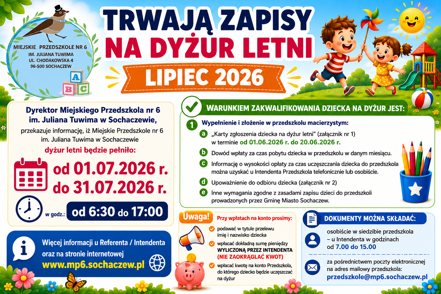 Dyżur letni 2026
