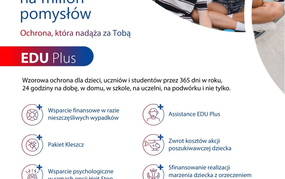 Ubezpieczenie NNW dla dzieci na rok szkolny 2026/2027 – oferta dla rodziców