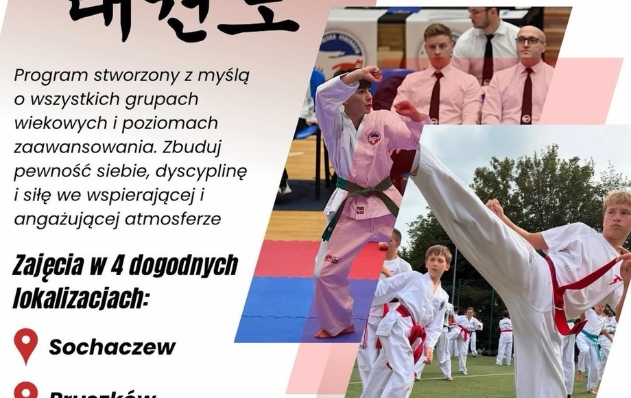 Zajęcia pokazowe Taekwon-Do w przedszkolu