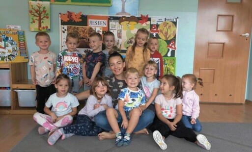 Zdjęcie do Odwiedziny mamy Cezarego w oddziale III Motyle