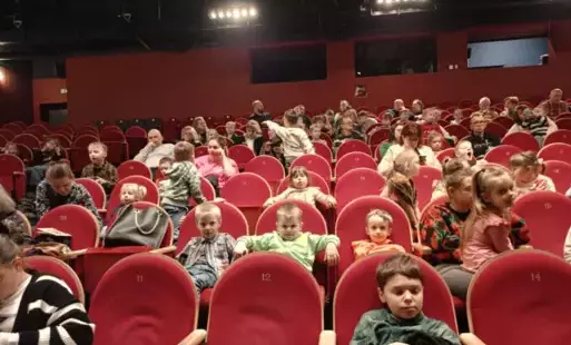 Zdjęcie do W przedszkolu dzieci w ferie się nie nudzą.