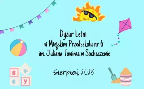 Zapraszamy na Dyżur Letni 